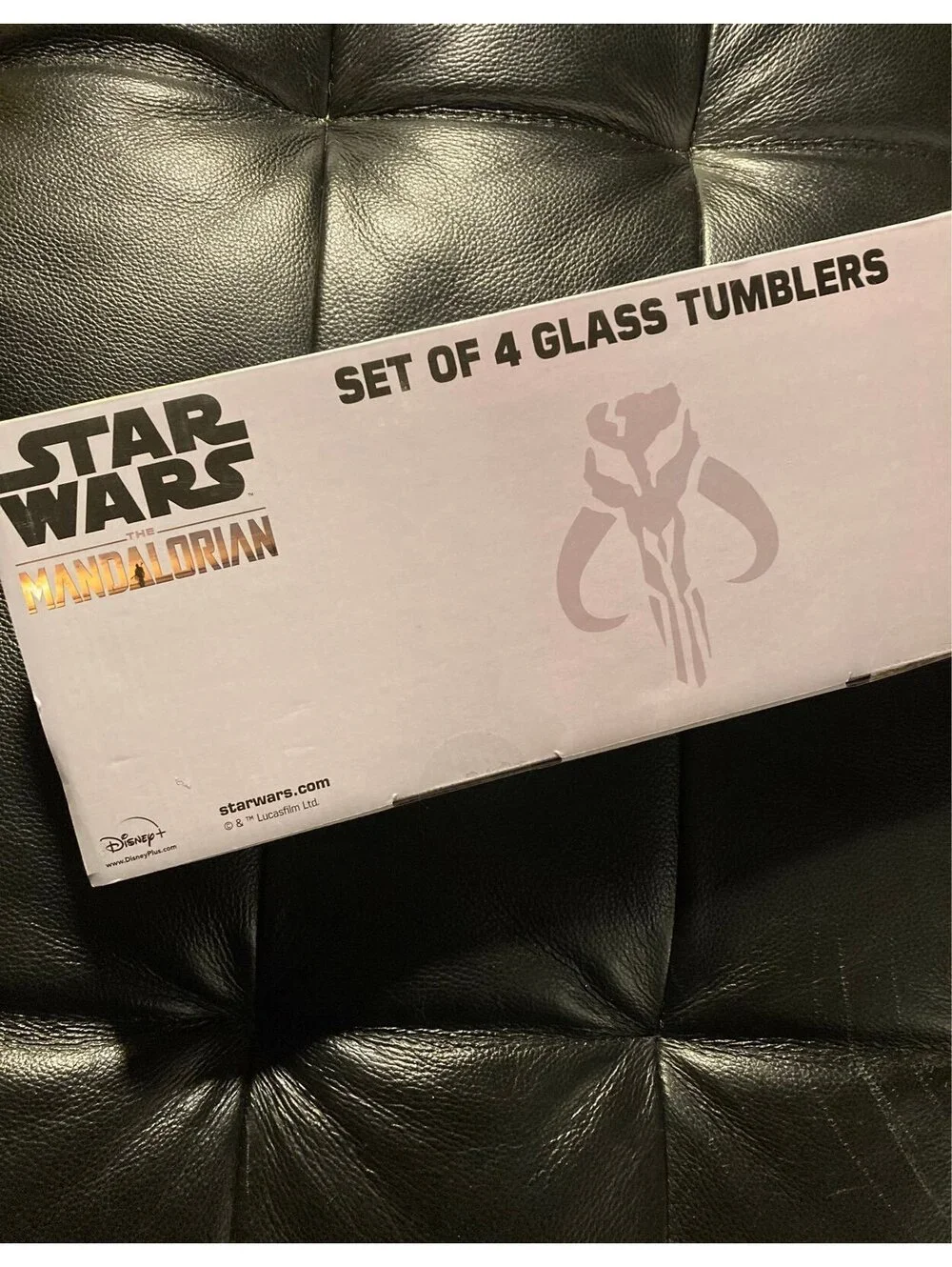 Set of 4 Baby Yoda grogu Christmas Joy Tumbler Tall Glasses